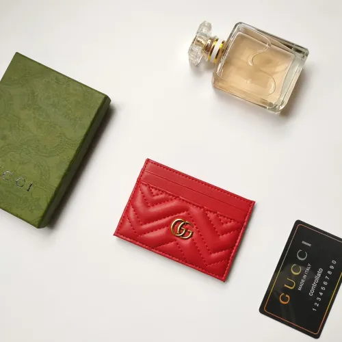 Replica Gucci Card Holders For Women #1460781 $27.00 USD for Wholesale