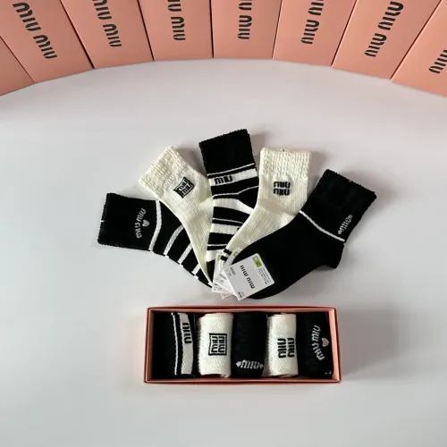 Replica MIU MIU Socks #1461001 $27.00 USD for Wholesale