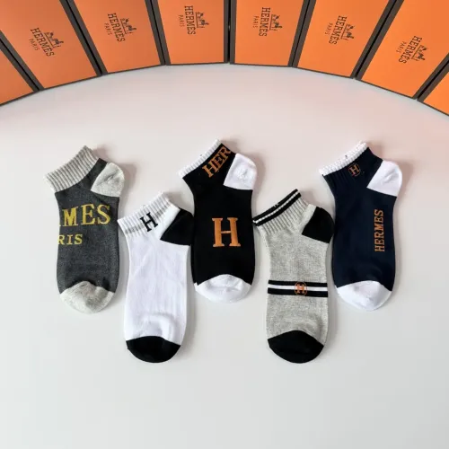 Replica Hermes Socks #1461003 $27.00 USD for Wholesale