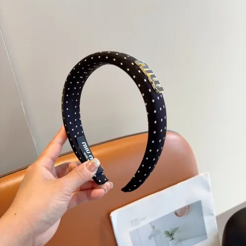 Replica MIU MIU Headband For Women #1461063 $27.00 USD for Wholesale