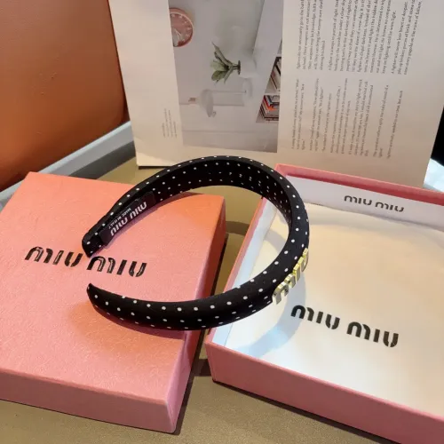 Replica MIU MIU Headband For Women #1461063 $27.00 USD for Wholesale