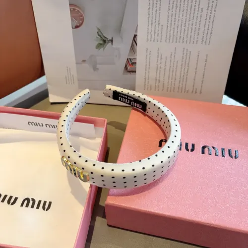Replica MIU MIU Headband For Women #1461064 $27.00 USD for Wholesale