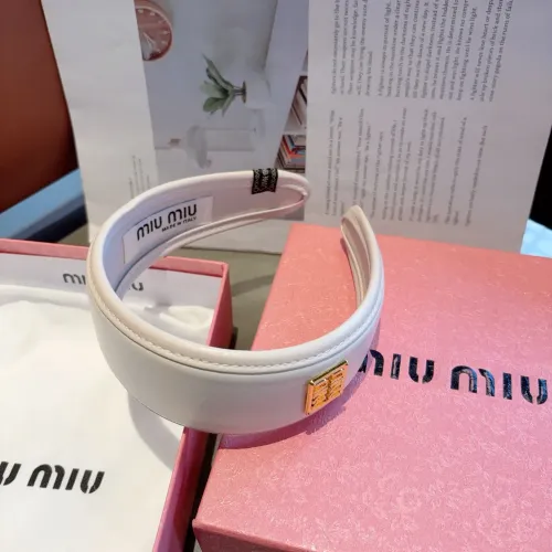 Replica MIU MIU Headband For Women #1461071 $27.00 USD for Wholesale
