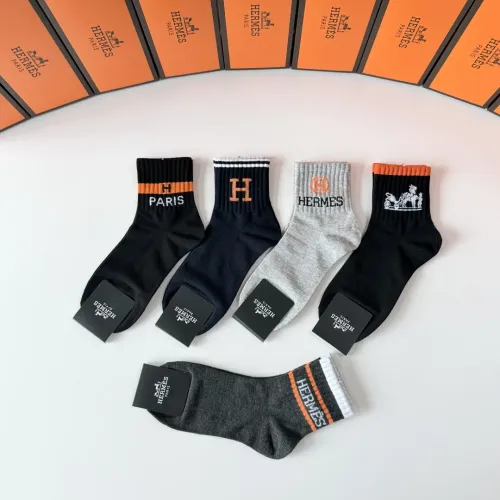 Replica Hermes Socks #1461095 $27.00 USD for Wholesale