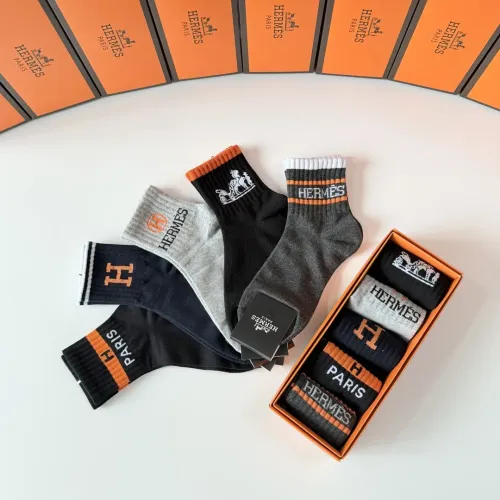 Replica Hermes Socks #1461095 $27.00 USD for Wholesale