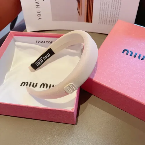 Replica MIU MIU Headband For Women #1461263 $27.00 USD for Wholesale