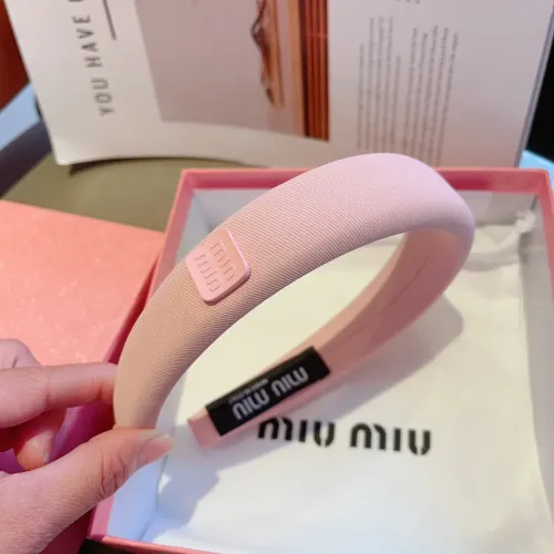 Replica MIU MIU Headband For Women #1461264 $27.00 USD for Wholesale