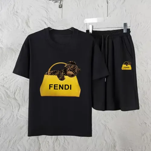 Fendi Tracksuits Short Sleeved For Unisex #1461285