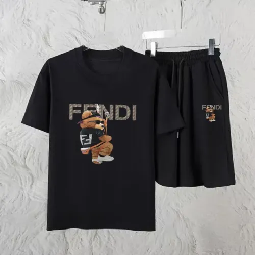 Fendi Tracksuits Short Sleeved For Unisex #1461286