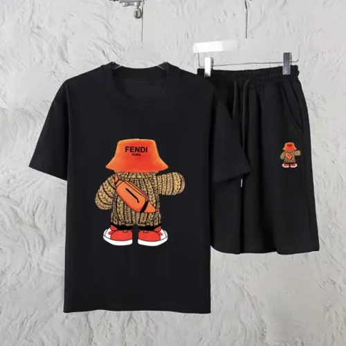 Fendi Tracksuits Short Sleeved For Unisex #1461287