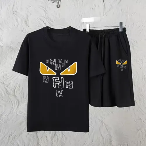 Fendi Tracksuits Short Sleeved For Unisex #1461288