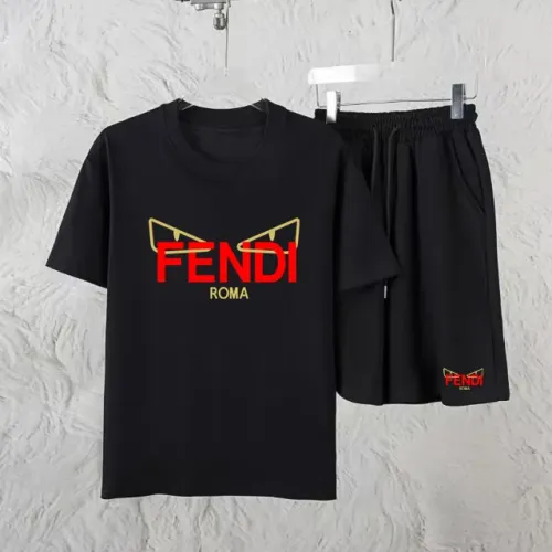 Fendi Tracksuits Short Sleeved For Unisex #1461290