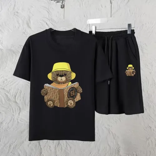 Fendi Tracksuits Short Sleeved For Unisex #1461291