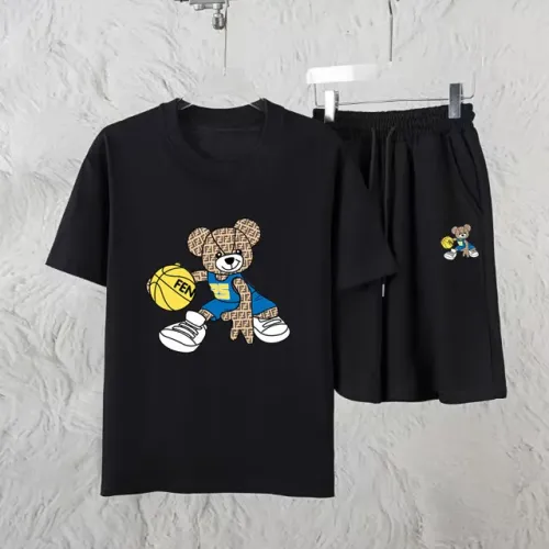 Fendi Tracksuits Short Sleeved For Unisex #1461292