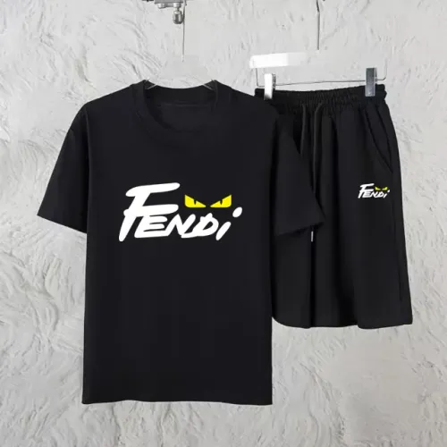 Fendi Tracksuits Short Sleeved For Unisex #1461293