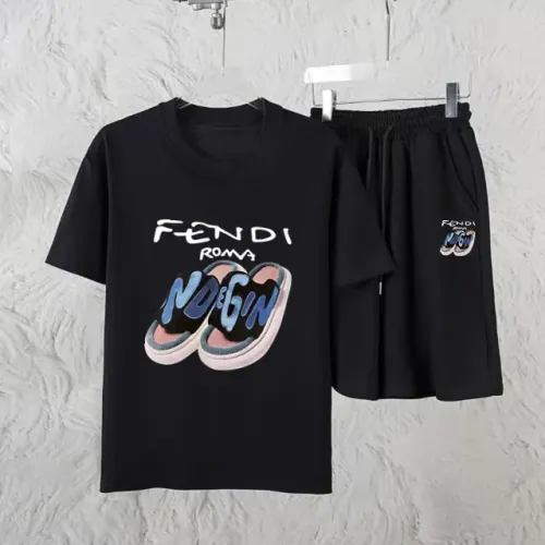 Fendi Tracksuits Short Sleeved For Unisex #1461294