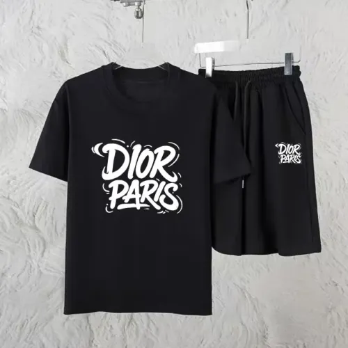 Christian Dior Tracksuits Short Sleeved For Unisex #1461305