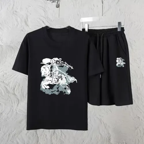 Burberry Tracksuits Short Sleeved For Unisex #1461310