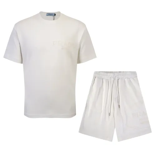 Prada Tracksuits Short Sleeved For Men #1461338