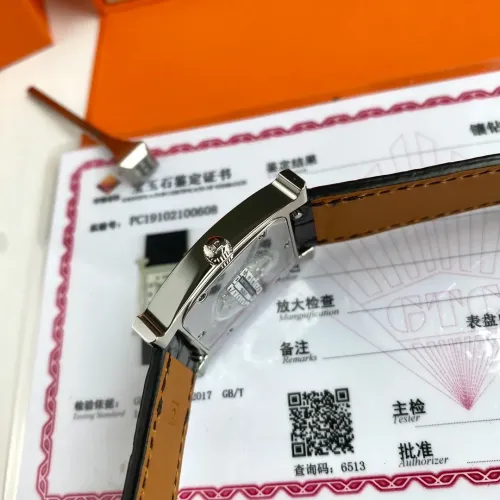 Replica Hermes Quality Watches For Women #1461339 $595.04 USD for Wholesale