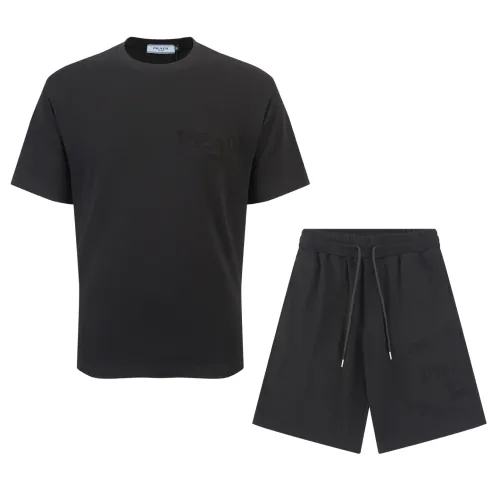 Prada Tracksuits Short Sleeved For Men #1461341