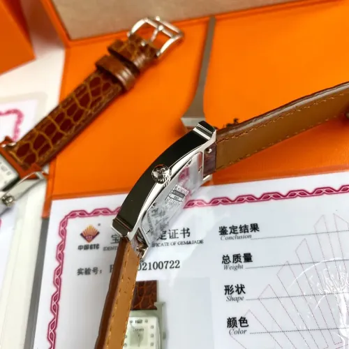 Replica Hermes Quality Watches For Women #1461345 $595.04 USD for Wholesale