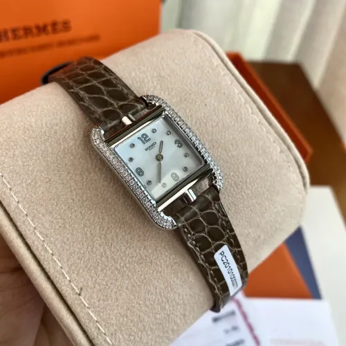 Replica Hermes Quality Watches For Women #1461352 $595.04 USD for Wholesale
