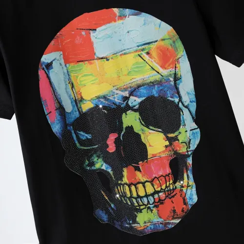 Replica Philipp Plein PP T-Shirts Short Sleeved For Men #1461353 $27.00 USD for Wholesale