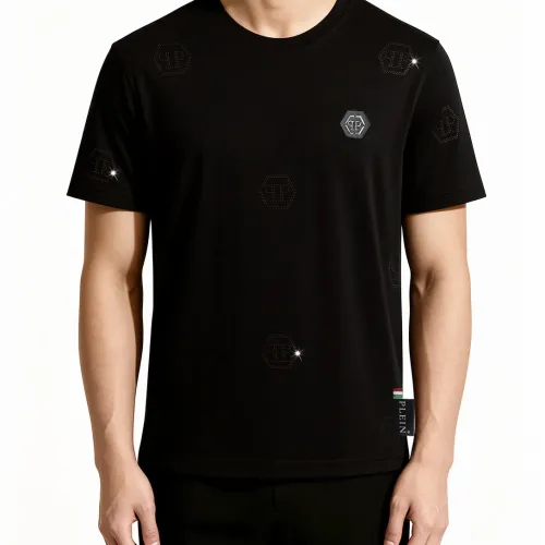 Replica Philipp Plein PP T-Shirts Short Sleeved For Men #1461361 $27.00 USD for Wholesale