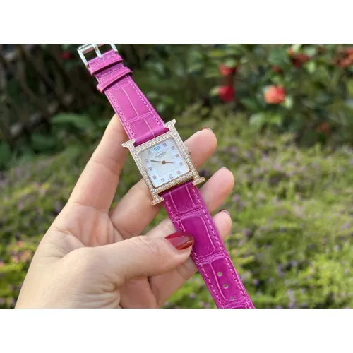 Replica Hermes Quality Watches For Women #1461477 $380.17 USD for Wholesale