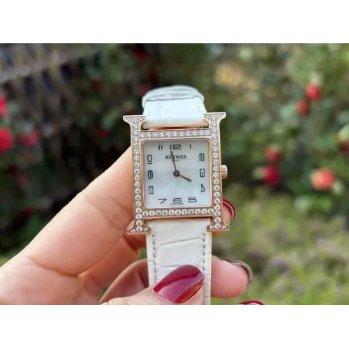 Replica Hermes Quality Watches For Women #1461498 $380.17 USD for Wholesale