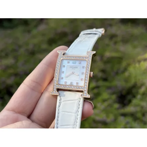 Replica Hermes Quality Watches For Women #1461499 $380.17 USD for Wholesale