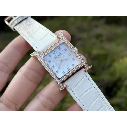 Replica Hermes Quality Watches For Women #1461499 $380.17 USD for Wholesale