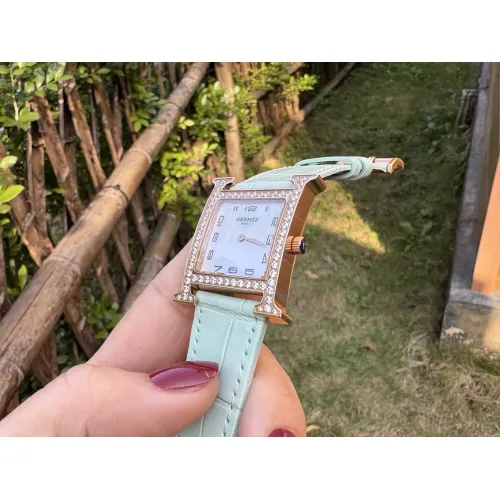 Replica Hermes Quality Watches For Women #1461500 $380.17 USD for Wholesale
