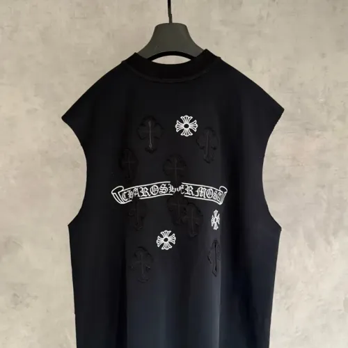 Replica Chrome Hearts T-Shirts Sleeveless For Men #1461521 $41.00 USD for Wholesale