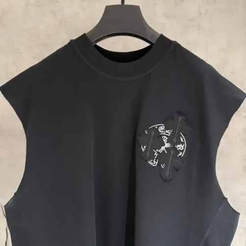 Replica Chrome Hearts T-Shirts Sleeveless For Men #1461521 $41.00 USD for Wholesale