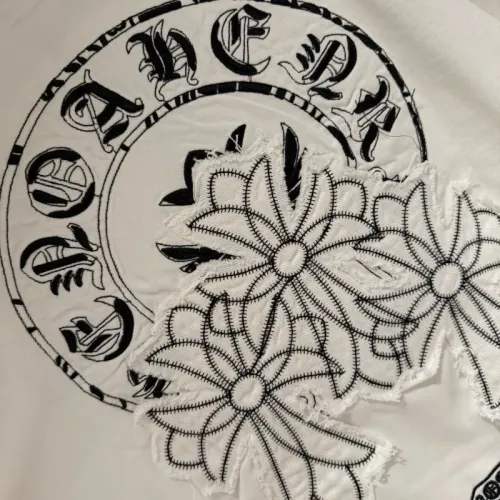 Replica Chrome Hearts T-Shirts Short Sleeved For Men #1461538 $48.00 USD for Wholesale