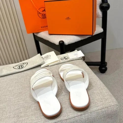 Replica Hermes Slippers For Women #1461543 $98.00 USD for Wholesale