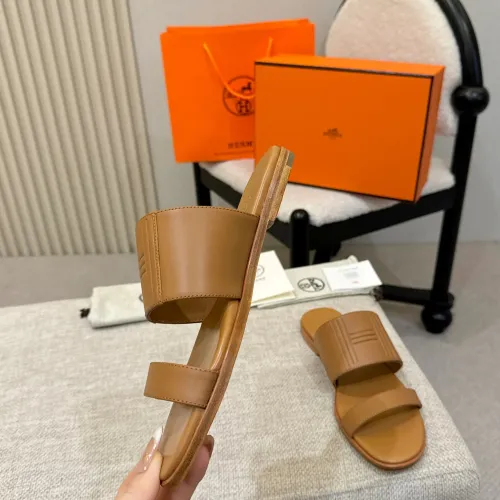 Replica Hermes Slippers For Women #1461547 $98.00 USD for Wholesale