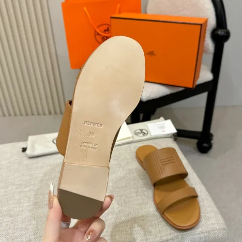 Replica Hermes Slippers For Women #1461547 $98.00 USD for Wholesale