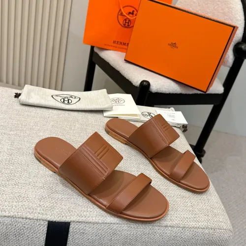 Replica Hermes Slippers For Women #1461548 $98.00 USD for Wholesale
