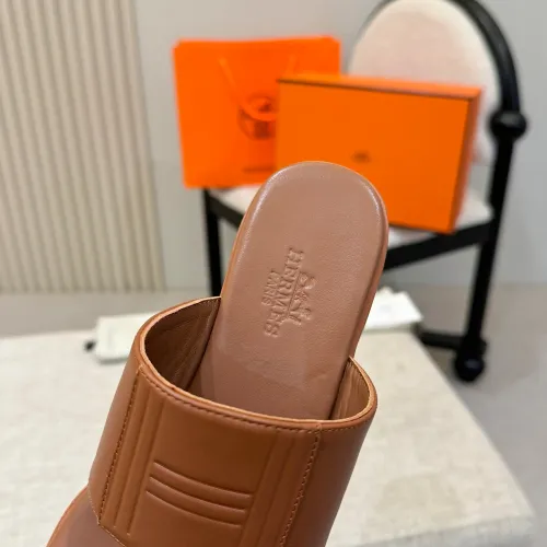 Replica Hermes Slippers For Women #1461548 $98.00 USD for Wholesale