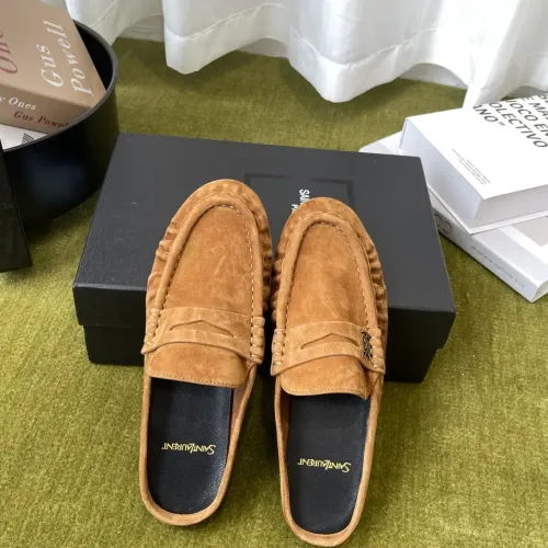Replica Yves Saint Laurent YSL Slippers For Women #1461596 $112.00 USD for Wholesale