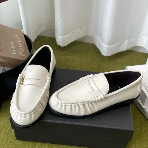 Replica Yves Saint Laurent YSL Leather Shoes For Women #1461605 $118.00 USD for Wholesale