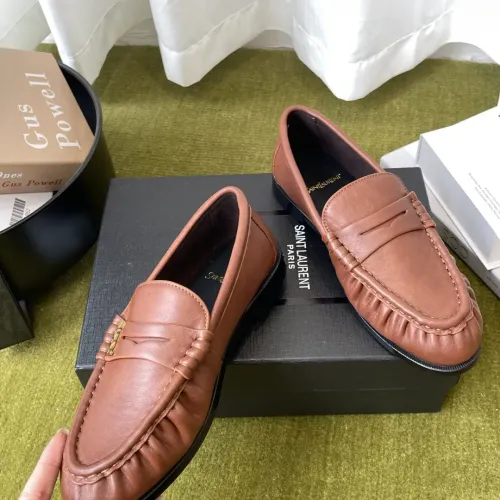 Replica Yves Saint Laurent YSL Leather Shoes For Men #1461608 $125.00 USD for Wholesale