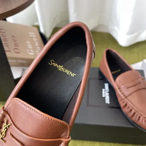 Replica Yves Saint Laurent YSL Leather Shoes For Men #1461608 $125.00 USD for Wholesale