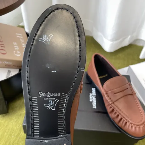 Replica Yves Saint Laurent YSL Leather Shoes For Women #1461609 $118.00 USD for Wholesale