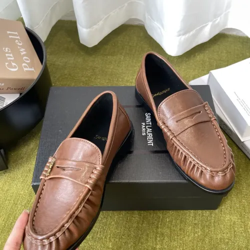 Replica Yves Saint Laurent YSL Leather Shoes For Men #1461610 $125.00 USD for Wholesale