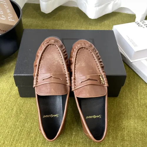Replica Yves Saint Laurent YSL Leather Shoes For Men #1461610 $125.00 USD for Wholesale