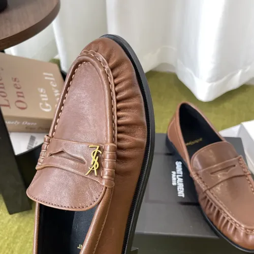 Replica Yves Saint Laurent YSL Leather Shoes For Women #1461611 $118.00 USD for Wholesale